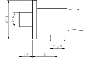 Душевой гарнитур BelBagno Ancona DFS-CRM - 2
