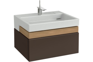 Тумба для комплекта Jacob Delafon Terrace 80 ледяной коричневый лак