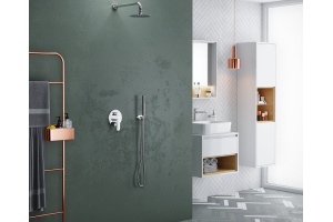 Шкаф-пенал EXCELLENT Tuto 40 белый - светлое дерево - 3