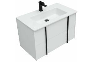 Тумба под раковину Allen Brau Reality 80 белый матовый - 3