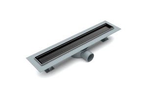 Душевой лоток Esbano Eco 70 черный матовый