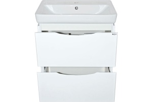 Тумба для комплекта Misty Венера 80 белая - 3