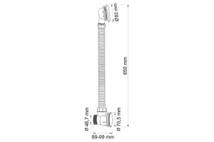 А075 Слив-перелив для ванны - 2