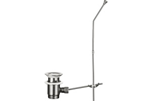 Смеситель для биде Allen Brau Priority сталь матовый - 2