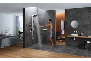 Термостат Hansgrohe RainSelect 15380700 для душа, белый матовый - 3