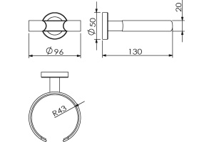 Держатель для фена Langberger Burano 11091A - 2
