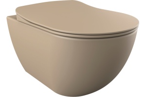 Унитаз подвесной Creavit Free FE320.F0100 капучино