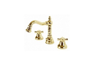 Смеситель для раковины Cezares LORD золото 24 карат (LORD-BLS2-03/24) - 2