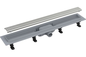 Душевой лоток AlcaPlast APZ9-Simple 650 с решеткой и опорами