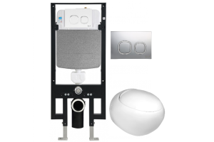 Комплект Weltwasser AMBERG 497 + JECKENBACH 004 GL-WT + AMBERG RD-MT CR (10000006625)