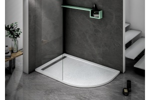 Поддон для душа Cezares Tray R550 120х90 см искусственный мрамор, L - 2