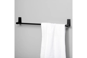 Полотенцедержатель Wasserkraft Abens черный матовый - 2