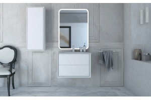 Тумба для комплекта Cezares Bellagio 70 bianco opaco - 2