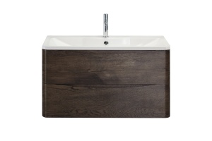 Тумба с раковиной BelBagno Acqua 90 темное дерево