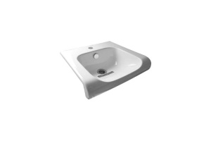 KERASAN Inka Project Раковина INKA 60x40x35,5 с 1 отверстием под смеситель,цвет белый