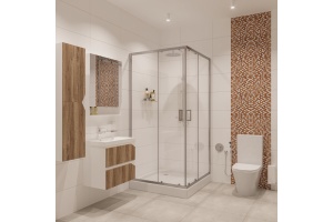 Душевой уголок Niagara Nova NG-6608-08 90x90, квадратный - 2