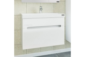 Тумба под раковину подвесная Санта Лондон 70 белый - 3