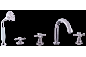 Смеситель на борт ванны Rav Slezak Morava хром