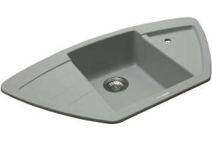 Мойка кухонная Lava A2 серая - 2