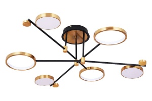 Потолочная светодиодная люстра Arte Lamp Holly A1364PL-6PB