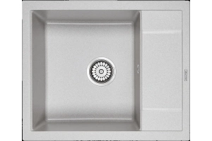 Мойка кухонная Paulmark Optimum 60 серый матовый