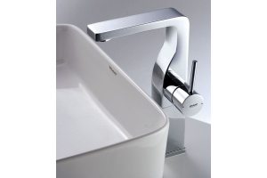 F16061C-A2-ENG Смеситель для умывальника высокий Bravat Arc, хром (267938) - 2