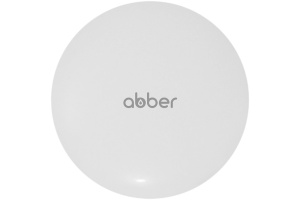 Накладка для донного клапана Abber белая матовая