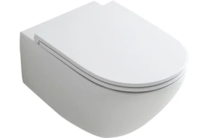 Крышка-сиденье Kerasan Aquatech белый/хром, с микролифтом (379101) - 2