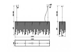 Подвесная люстра Maytoni Empress DIA002PL-05CH - 3
