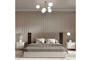 Настольная лампа декоративная Eurosvet Marbella 01157/1 латунь - 2