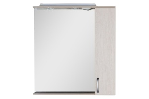 Зеркало-шкаф Aquanet Донна 80 беленый дуб - 2