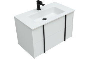 Тумба под раковину Allen Brau Reality 120 белый матовый