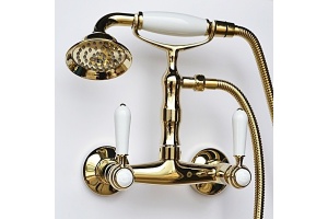 Смеситель для душа Magliezza Bianco золото (50111-4-do)