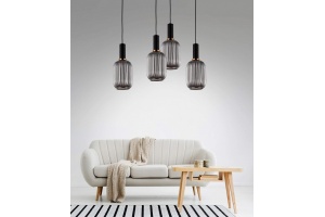 Подвесной светильник LUMINA DECO Rico LDP 1218-1 GY+BK - 2