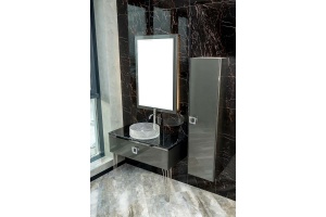 Столешница под раковину Armadi Art Lucido 100 серый - 2