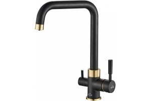 Смеситель Steel Hammer SH 715 BLACK BR для кухонной мойки