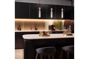 Подвесной светильник Eurosvet Swan 50254/1 LED латунь - 3