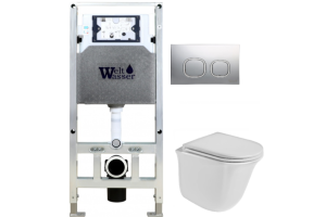 Комплект Weltwasser AMBERG 506 ST + TELBACH 004 GL-WT + AMBERG RD-CR (10000006940)