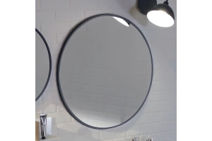 Зеркало Jacob Delafon Odeon Rive Gauche 70 черный сатин - 2