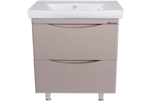 Тумба для комплекта Bellezza Санриса 80 напольная, капучино