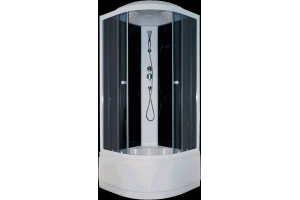 Душевая кабина Parly Classic 80х80 хром стекло тонированное