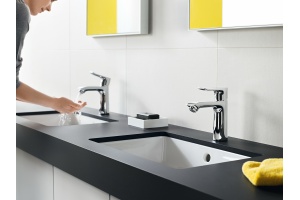 Смеситель Hansgrohe Metris для раковины с гигиеническим душем 31285000 - 2