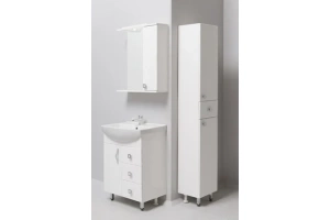 Зеркало-шкаф Onika Лига 60 R с подсветкой белый  - 3