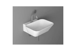 Раковина накладная Simas Wawe 48х43 белая - 2