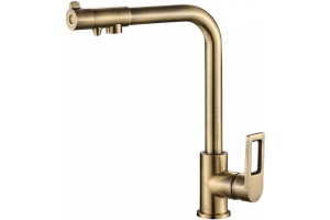 Смеситель Steel Hammer SH 572 BRONZE для кухонной мойки