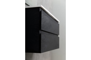 Тумба под раковину Cezares Molveno 80х50 Nero (MOLVENO-80-2C-SO-NR) - 3