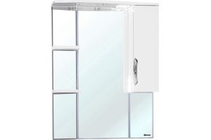 Зеркало-шкаф Bellezza Лагуна 75 R белый