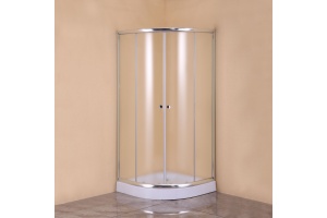 Душевой уголок Agger A01 080MCR 80х80, матовое стекло