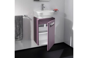 Тумба с раковиной Roca Gap 45 фиолетовая - 3
