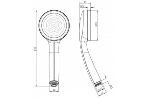 Душевая лейка Iddis SpaHome SPA1F00i18 - 3